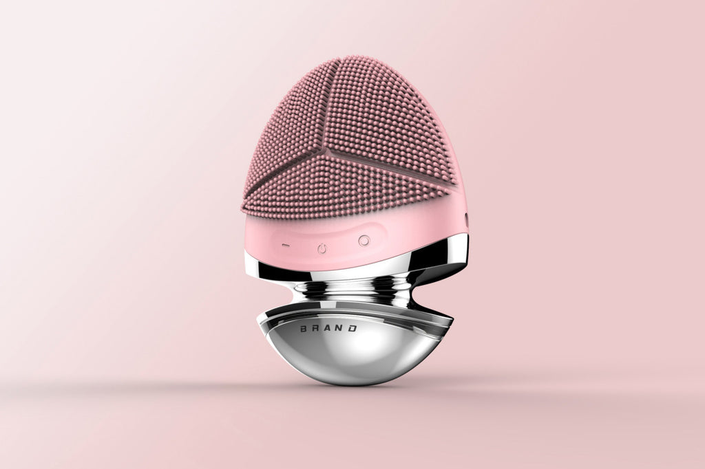 Luxury 5-in-1 Silicone Facial Cleansing & Lifting Device — Ultrasonic, EMS Microcurrent, IPL, Heat & Vibration Skin Care Tool — Prime Trend Market