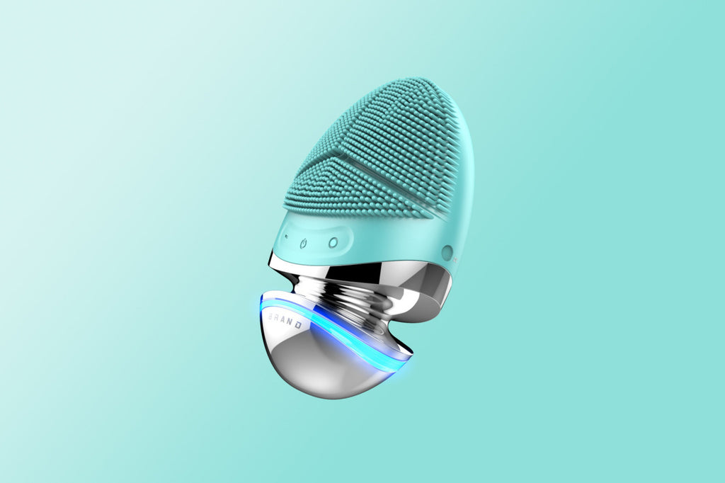 Luxury 5-in-1 Silicone Facial Cleansing & Lifting Device — Ultrasonic, EMS Microcurrent, IPL, Heat & Vibration Skin Care Tool — Prime Trend Market