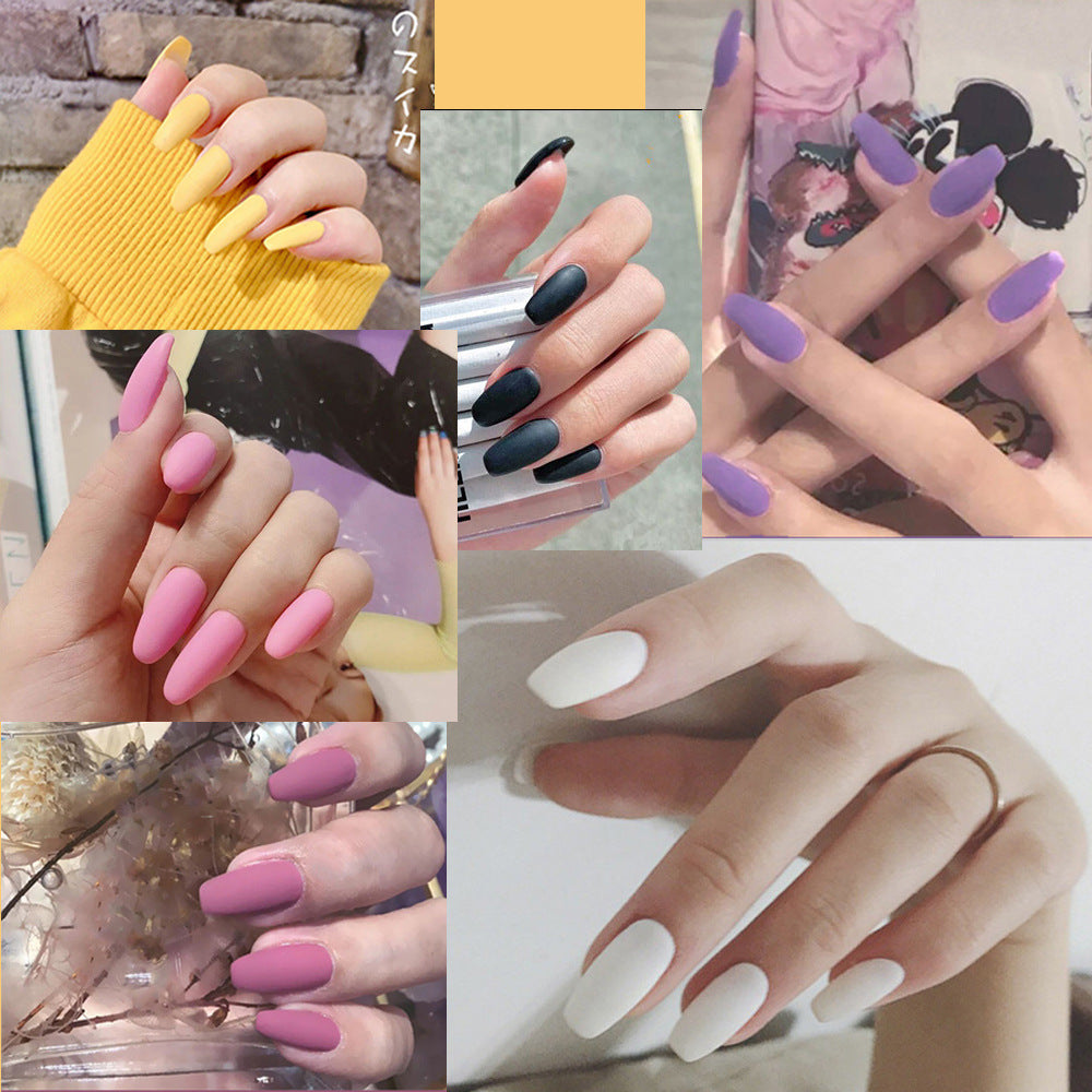 Frosted Waterproof Ballet Press-On Nails — Matte Wearable Fake Nails | 3 Colors — Prime Trend Market