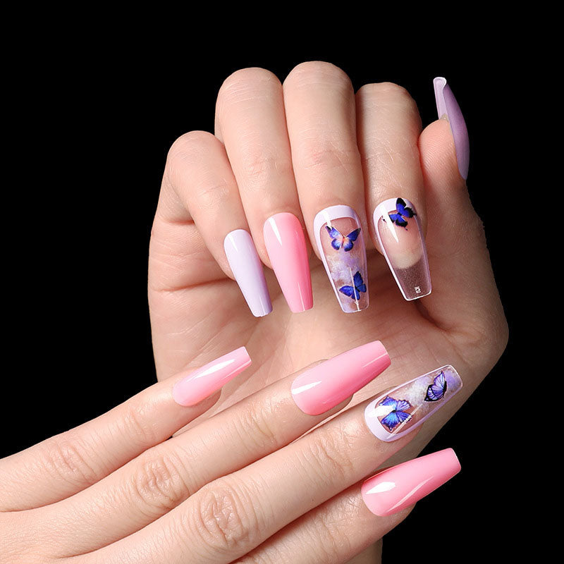 Finished Ballet Press-On Nails — Wearable Fake Nails | 46 Styles — Prime Trend Market