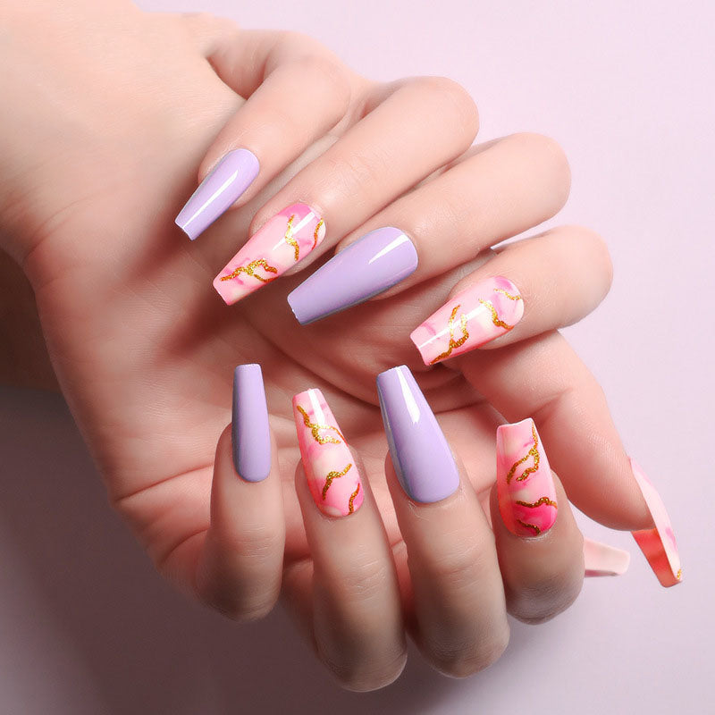 Finished Ballet Press-On Nails — Wearable Fake Nails | 46 Styles — Prime Trend Market