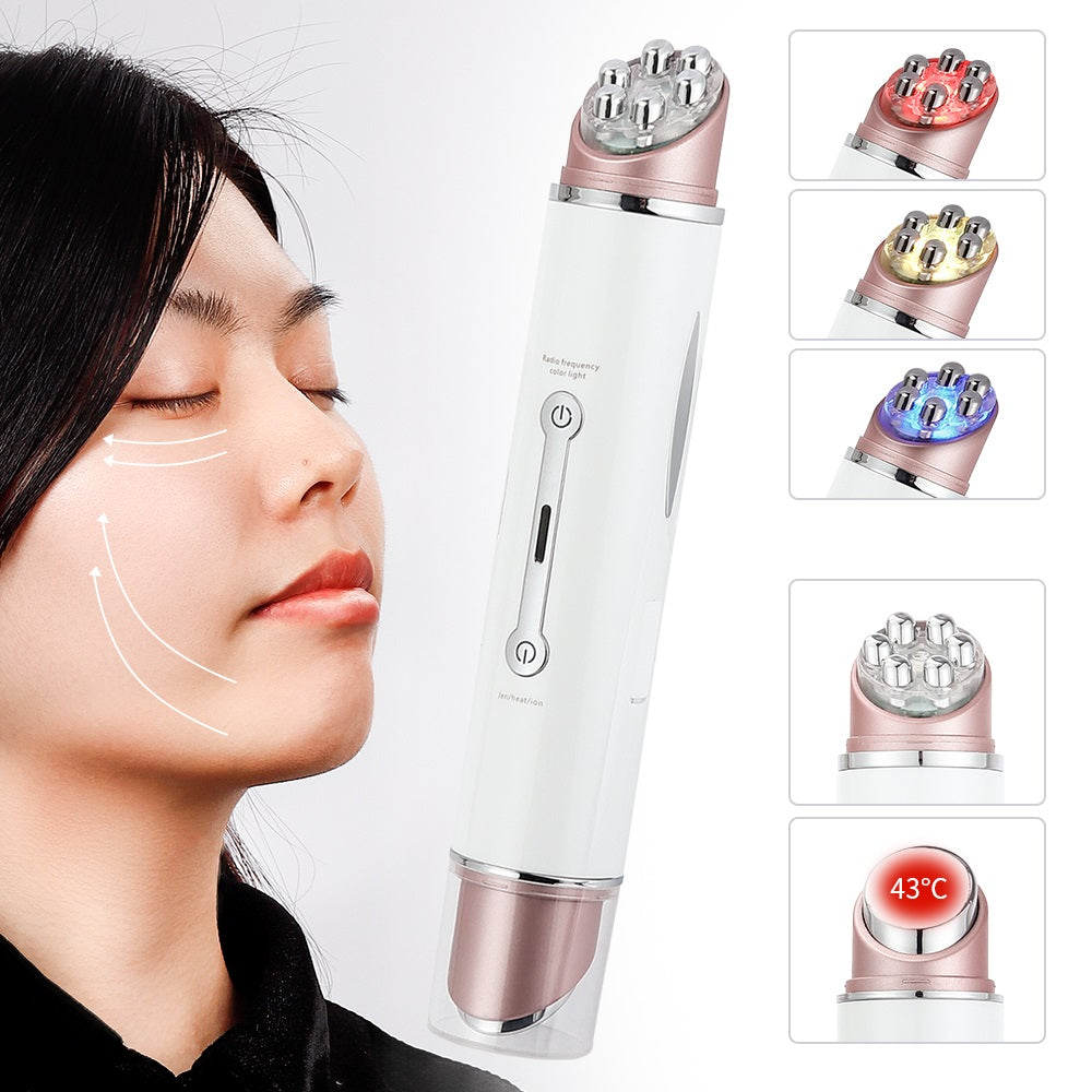6-in-1 RF Mesotherapy Beauty Pen | EMS LED Eye & Face Lifting Wand — Prime Trend Market