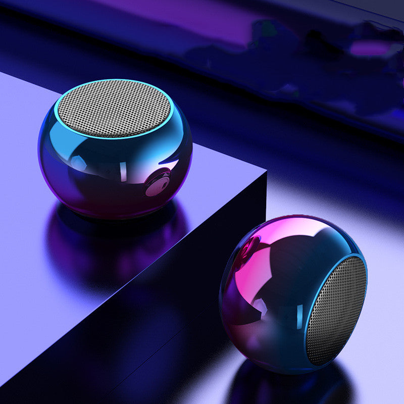 GlowBeat™ M3 Mini RGB Bluetooth Speaker — Pocket-Sized Wireless Sound with Color-Changing Glow — Eliza & Tuan