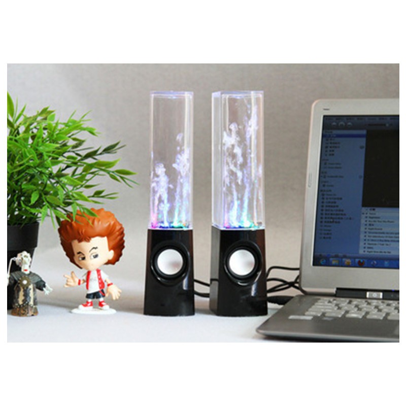 Dancing Water LED Speaker — Color-Synced Fountain Lights & 3D Surround Sound — Prime Trend Market