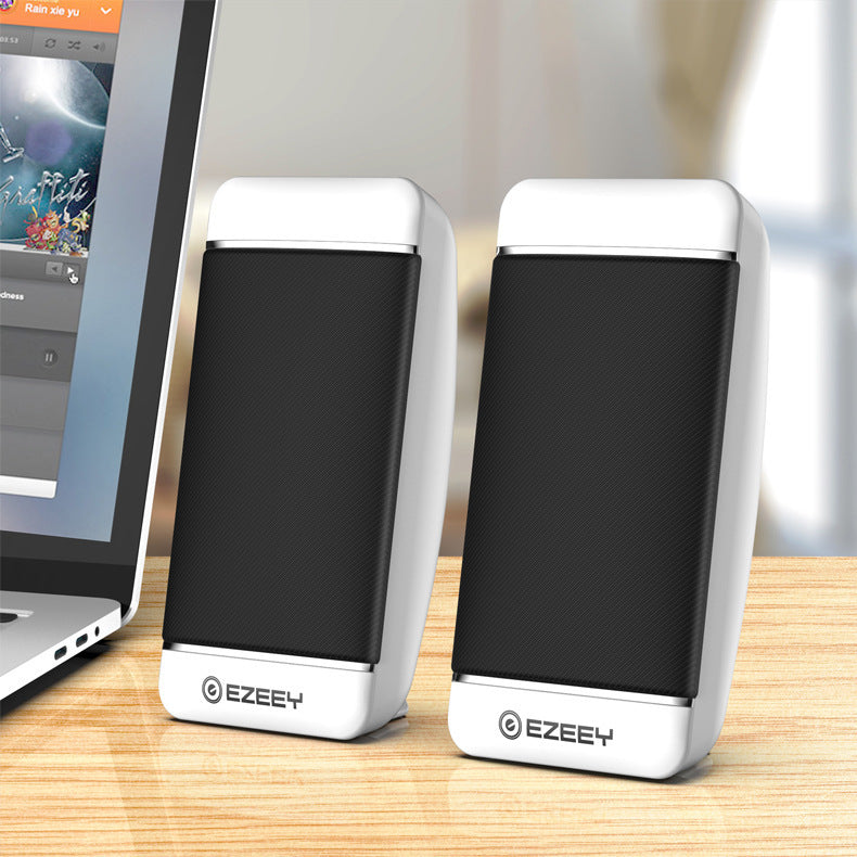 Laptop Speakers — USB Powered, 5W Stereo Sound, Plug & Play, 2 Colors — Prime Trend Market
