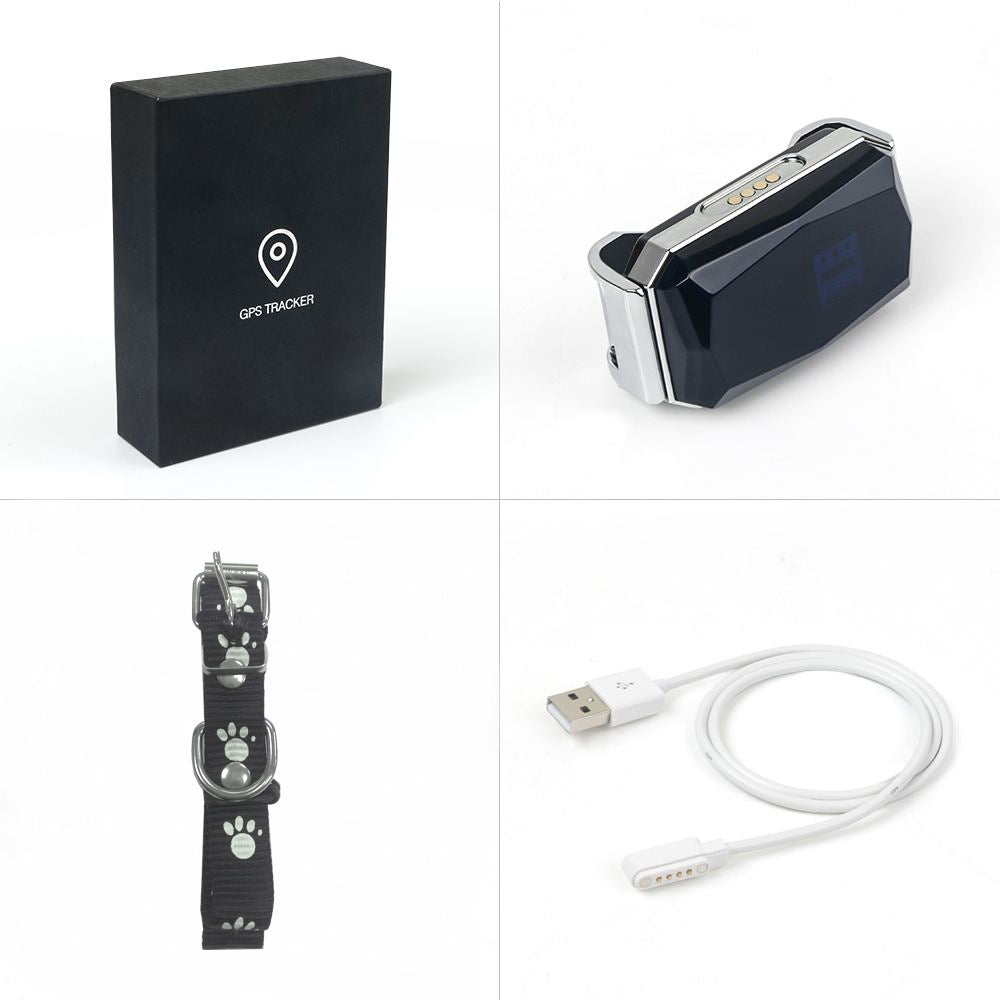 PawDrop GPS Pet Tracker – Real-Time Anti-Lost Dog & Cat Collar Device with SOS, Geofence & Voice Monitor — Prime Trend Market