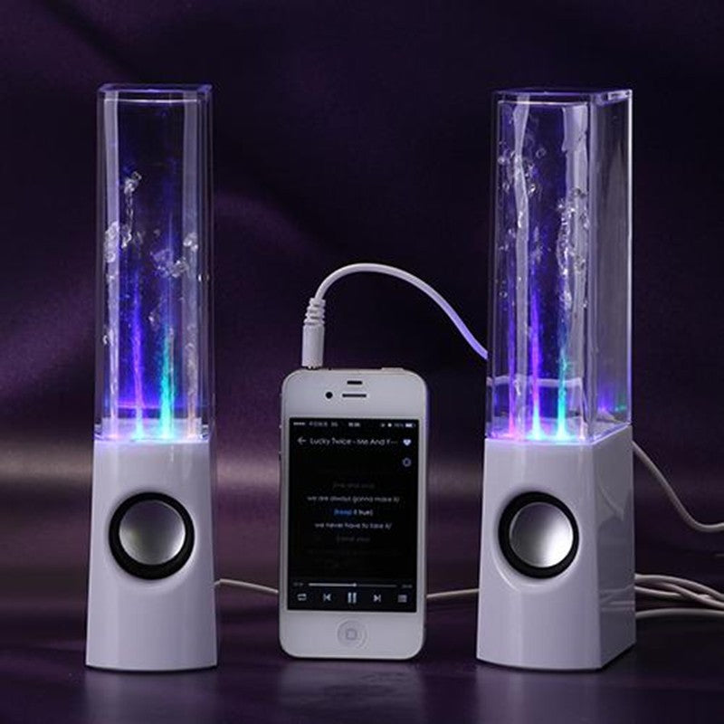 Dancing Water LED Speaker — Color-Synced Fountain Lights & 3D Surround Sound — Prime Trend Market