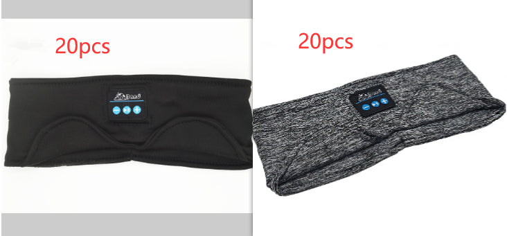 Bluetooth Sleep Headband | Wireless Music Eye Mask | Sleep Headphones | Black & Gray — Eliza & Tuan