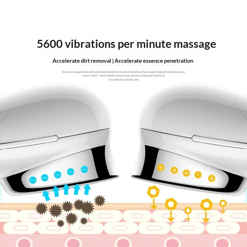 Luxury Facial Beauty Instrument — Sonic Vibration & Negative Ion Skin Rejuvenation Device — Prime Trend Market