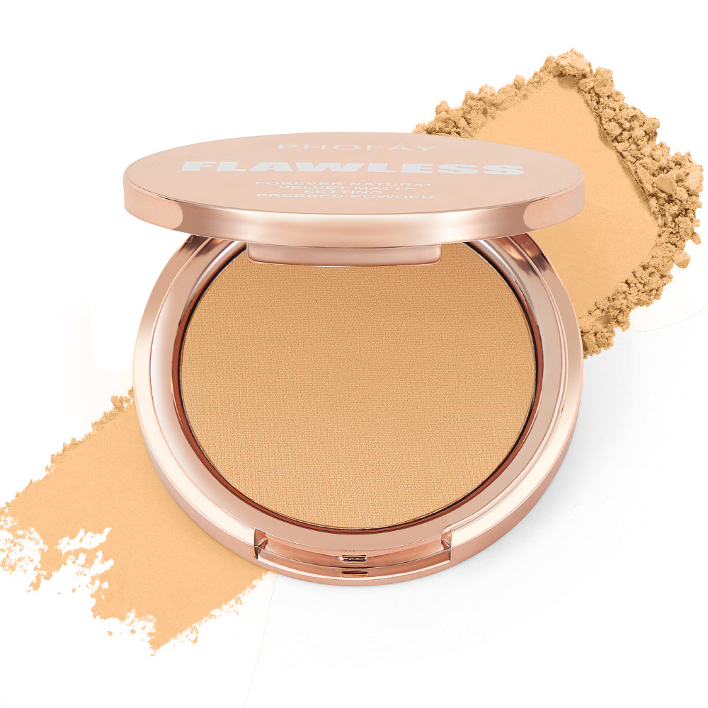 PHOFAY Matte Setting Pressed Powder — Flawless Oil-Control Finish — Prime Trend Market