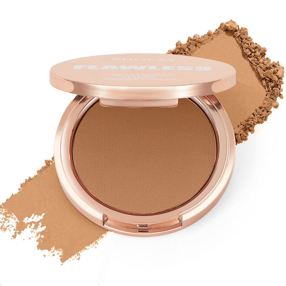 PHOFAY Matte Setting Pressed Powder — Flawless Oil-Control Finish — Prime Trend Market