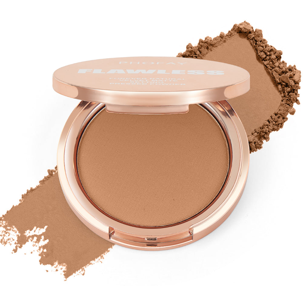 PHOFAY Matte Setting Pressed Powder — Flawless Oil-Control Finish — Prime Trend Market