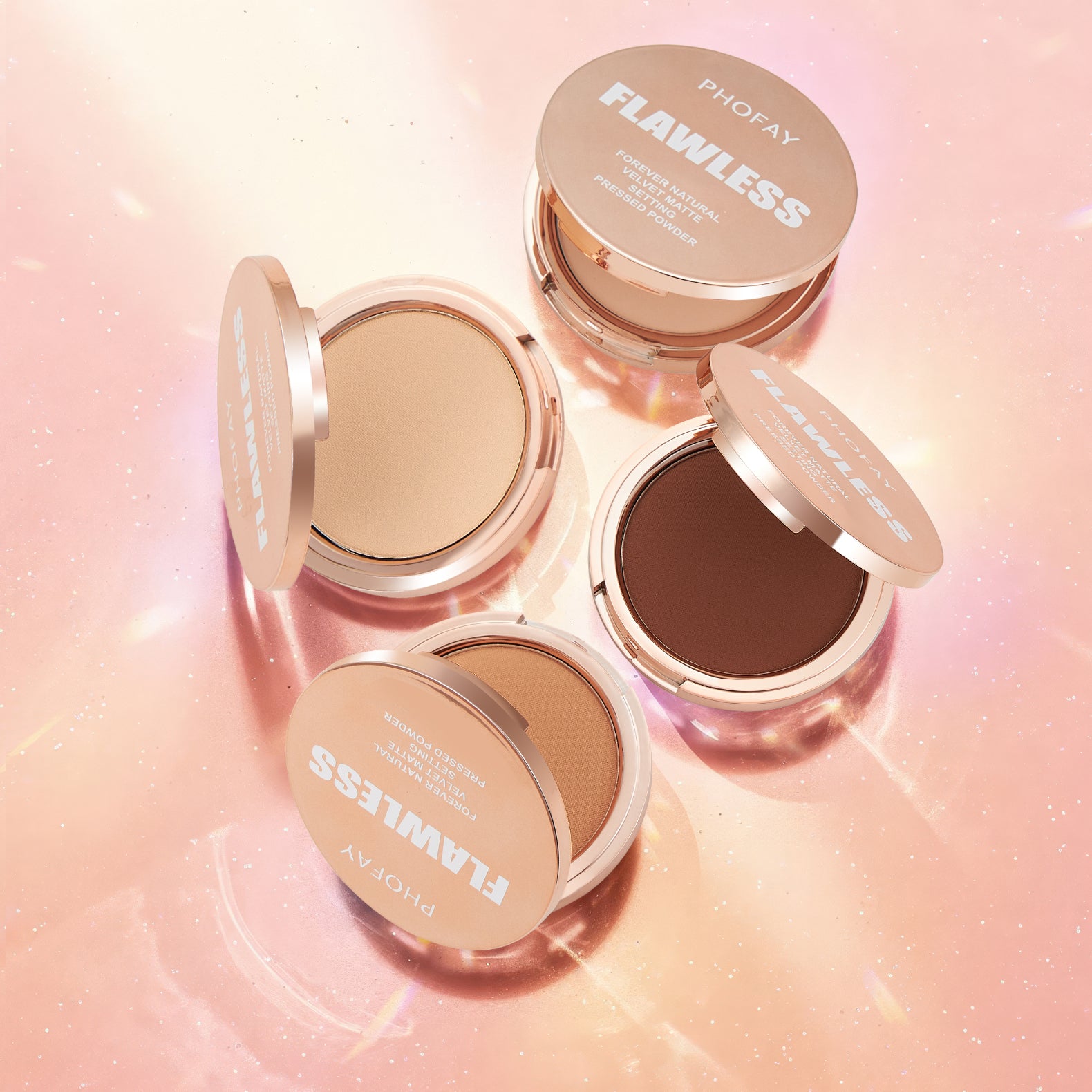 PHOFAY Matte Setting Pressed Powder — Flawless Oil-Control Finish — Prime Trend Market