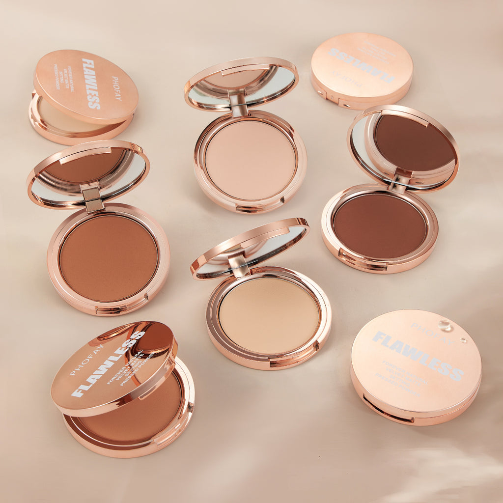 PHOFAY Matte Setting Pressed Powder — Flawless Oil-Control Finish — Prime Trend Market
