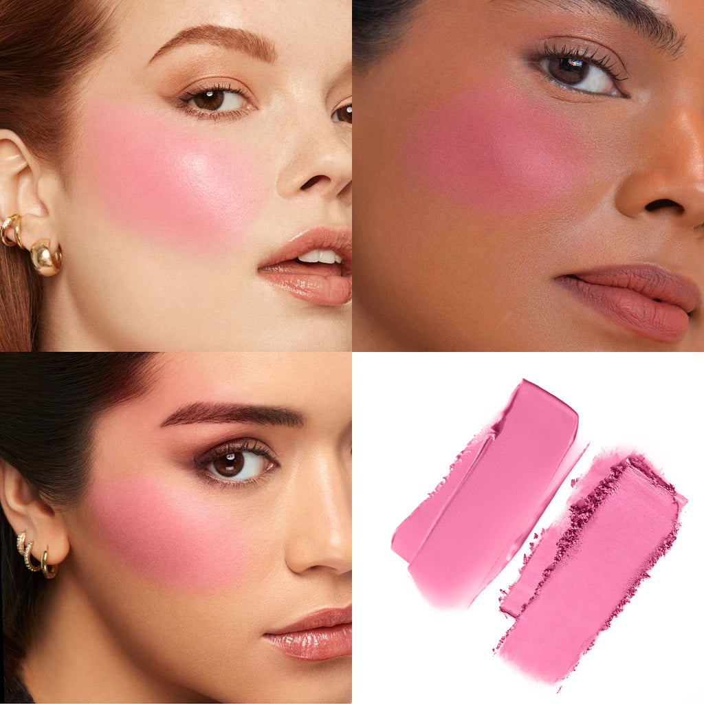 Double-Take Cream & Powder Blush Duo — Smooth, Weightless & Buildable | 6 Shades + Sets — Prime Trend Market