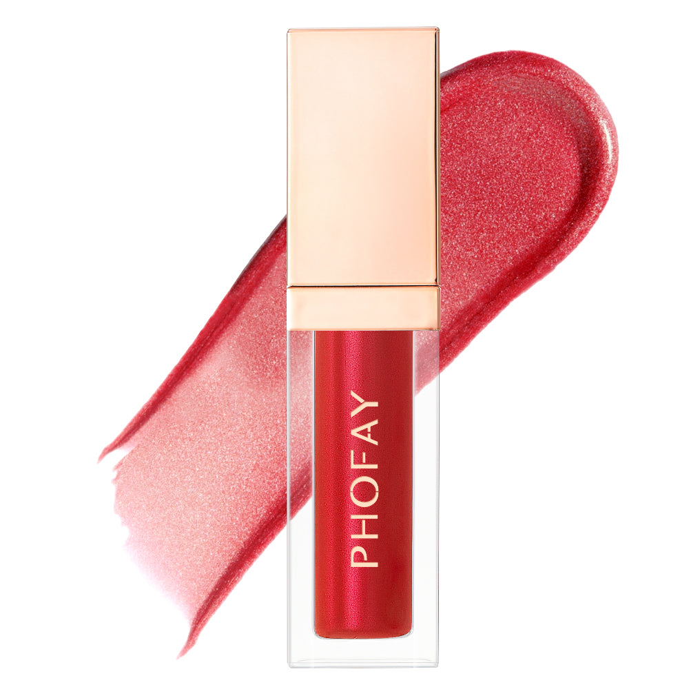 PHOFAY Lip & Eye Glam Set — Mascara, Eyeliner & Lip Gloss — Prime Trend Market