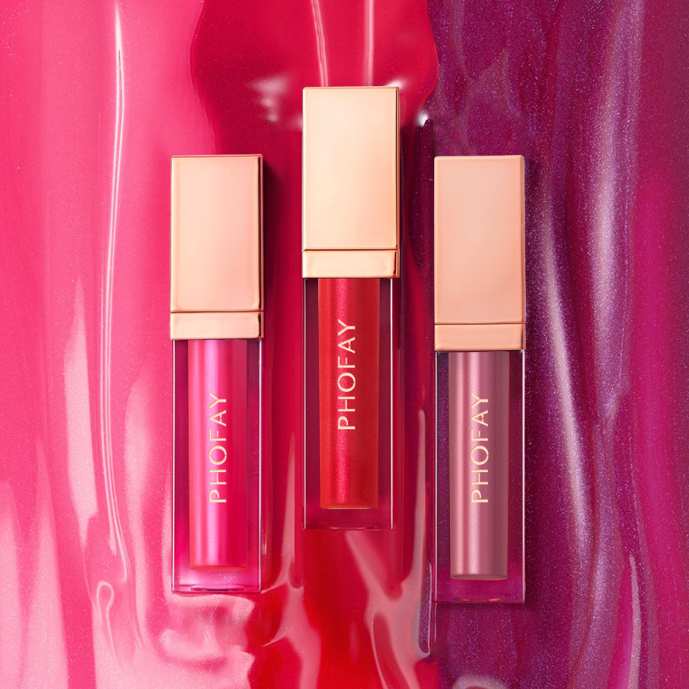 PHOFAY Ultra-Glossy Lip Gloss — High-Shine Mirror Finish for Fuller-Looking Lips — Prime Trend Market