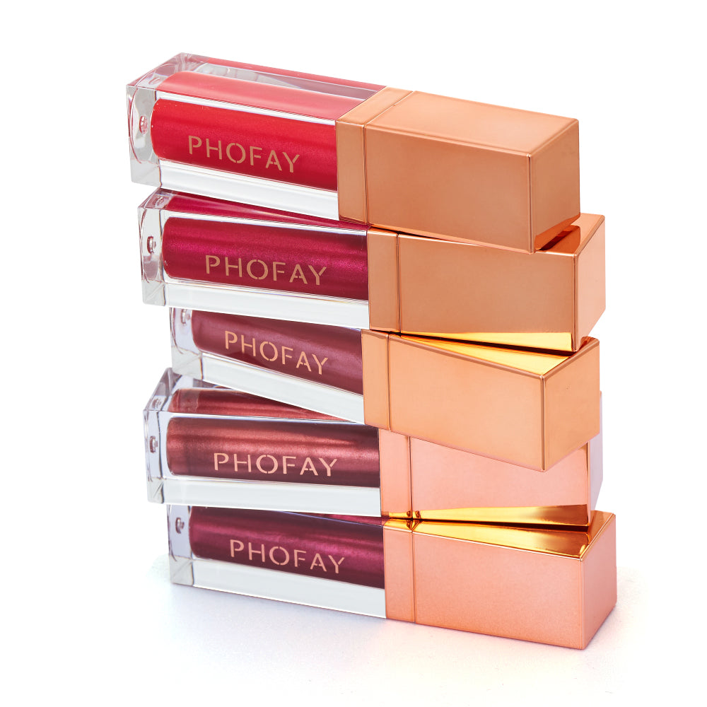 PHOFAY Ultra-Glossy Lip Gloss — High-Shine Mirror Finish for Fuller-Looking Lips — Prime Trend Market