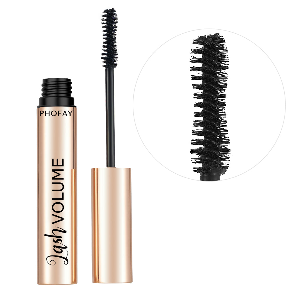 PHOFAY Lip & Eye Glam Set — Mascara, Eyeliner & Lip Gloss — Prime Trend Market