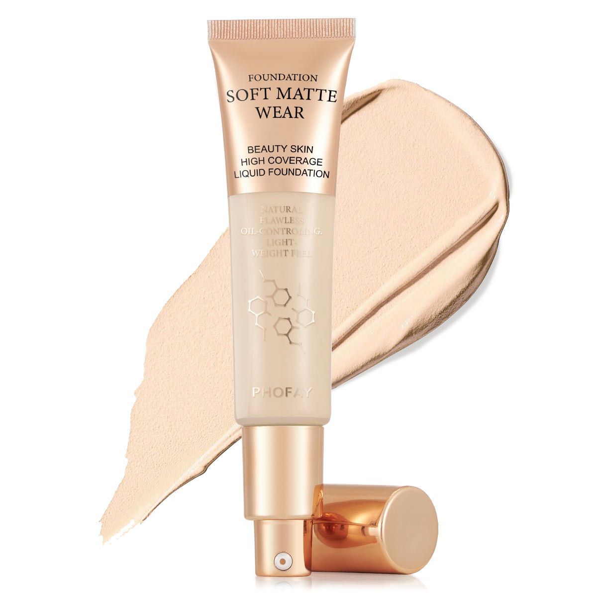 Full Coverage Foundation — Oil-Controlling, Lightweight & Flawless | 10 Shades — Prime Trend Market