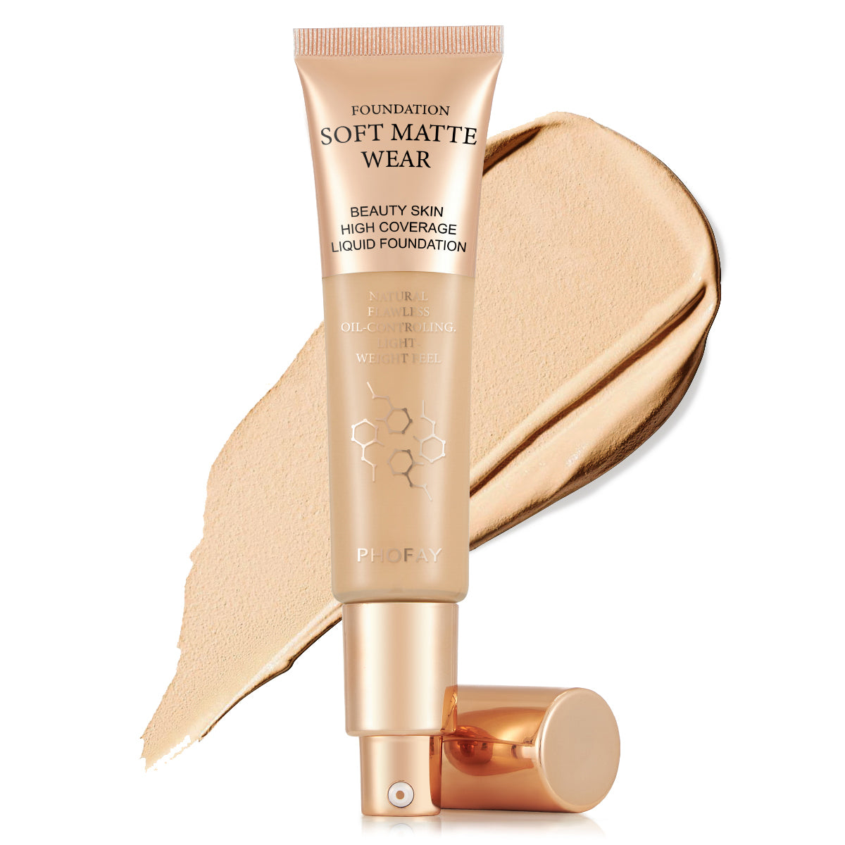 Full Coverage Foundation — Oil-Controlling, Lightweight & Flawless | 10 Shades — Prime Trend Market