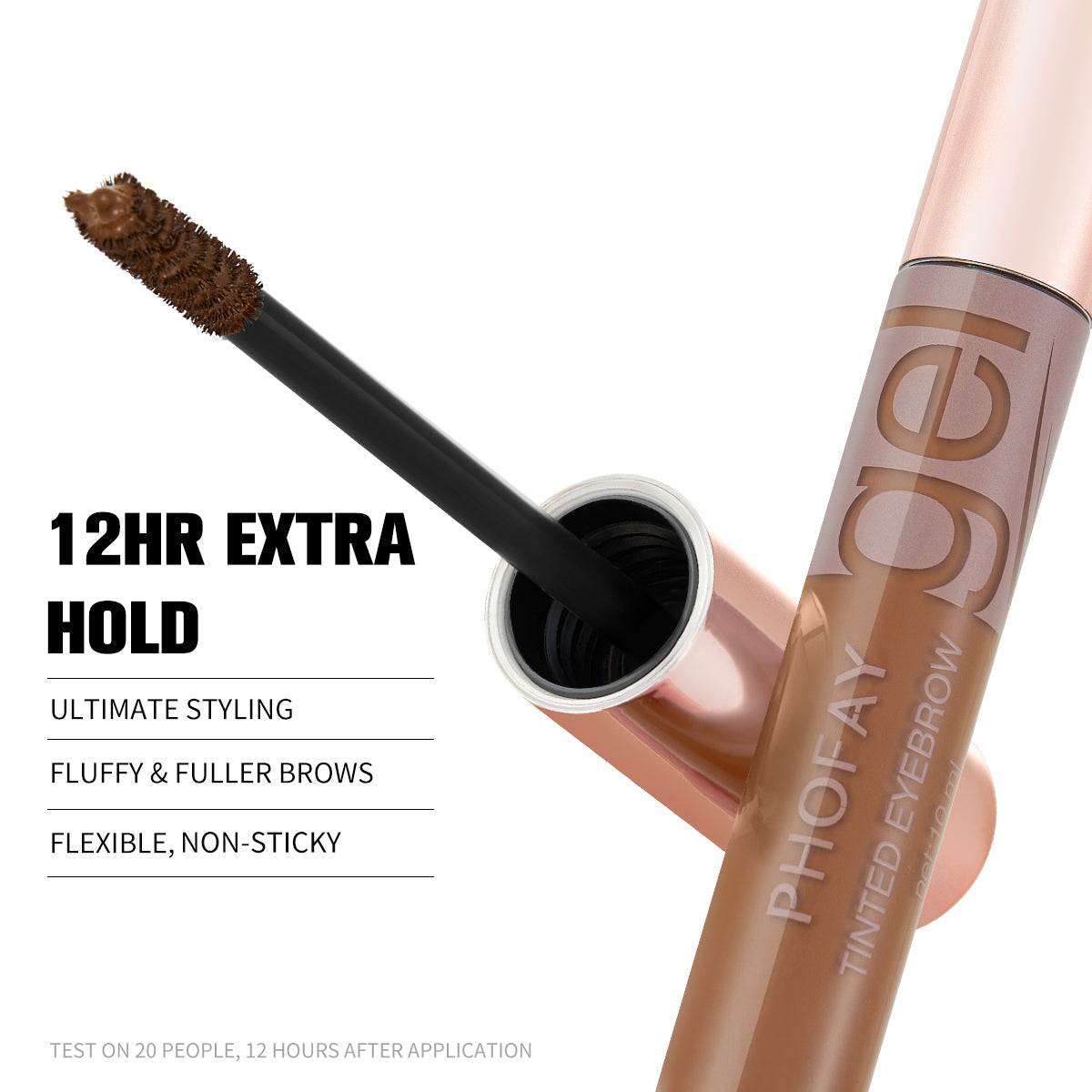 Tinted Eyebrow Gel — Waterproof, Long-Lasting & Fluffy Brow Formula | 4 Shades — Prime Trend Market
