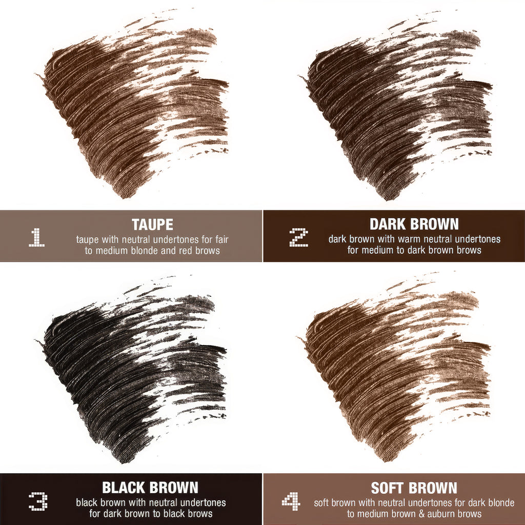 Tinted Eyebrow Gel — Waterproof, Long-Lasting & Fluffy Brow Formula | 4 Shades — Prime Trend Market