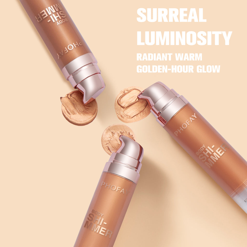 PHOFAY Body Shimmer Oil — Lightweight Liquid Shimmer for Glowing Skin — Prime Trend Market