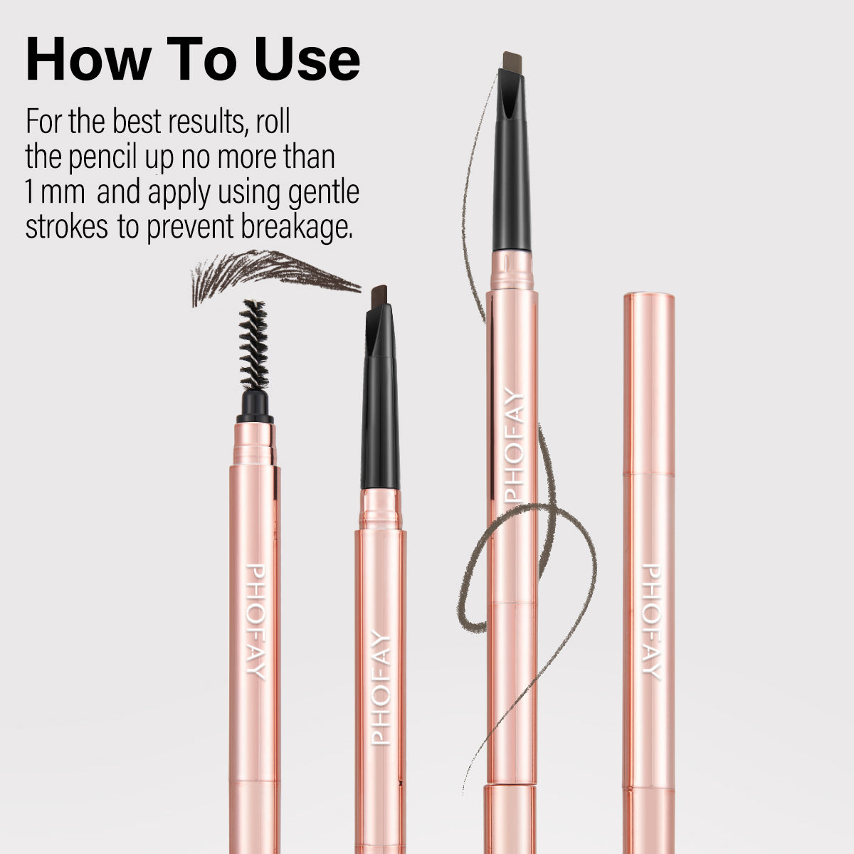 Triangular Eyebrow Pencil — Waterproof, Easy-Fill Precision | 4 Shades + Set — Prime Trend Market