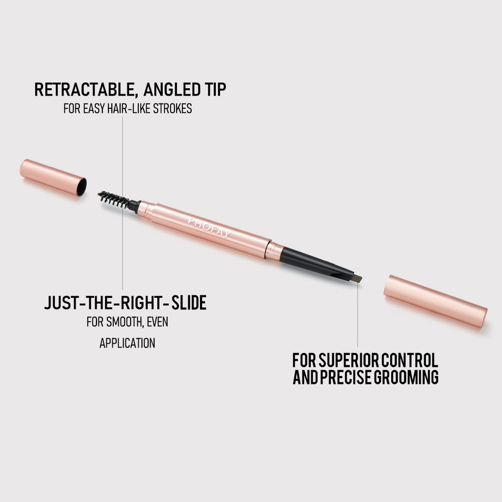 Triangular Eyebrow Pencil — Waterproof, Easy-Fill Precision | 4 Shades + Set — Prime Trend Market