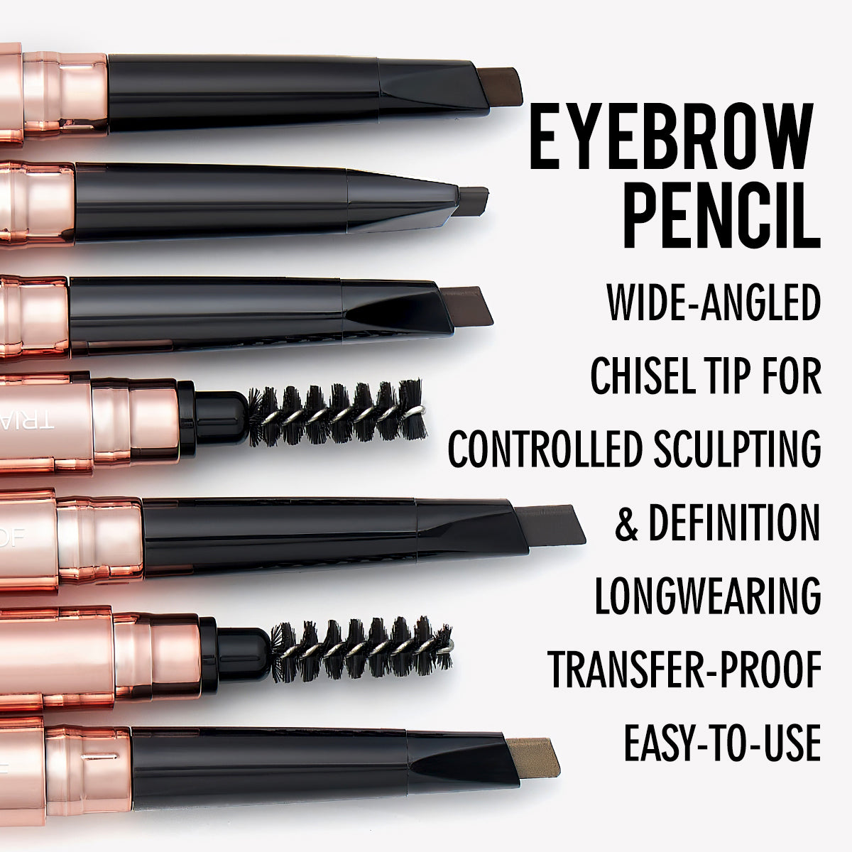 Triangular Eyebrow Pencil — Waterproof, Easy-Fill Precision | 4 Shades + Set — Prime Trend Market
