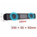 Echo Wall Bluetooth Speaker — Slim Bar Design, 20W Surround Sound, 8Hr Battery, 2 Sizes — Eliza & Tuan