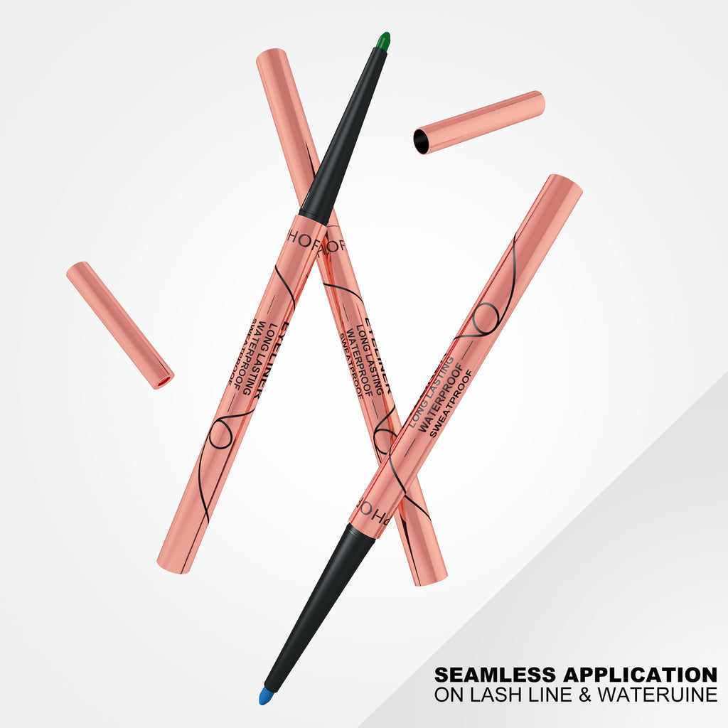 Waterproof Colorful Eyeliner Set — 8 Vivid Shades, Matte Finish — Prime Trend Market