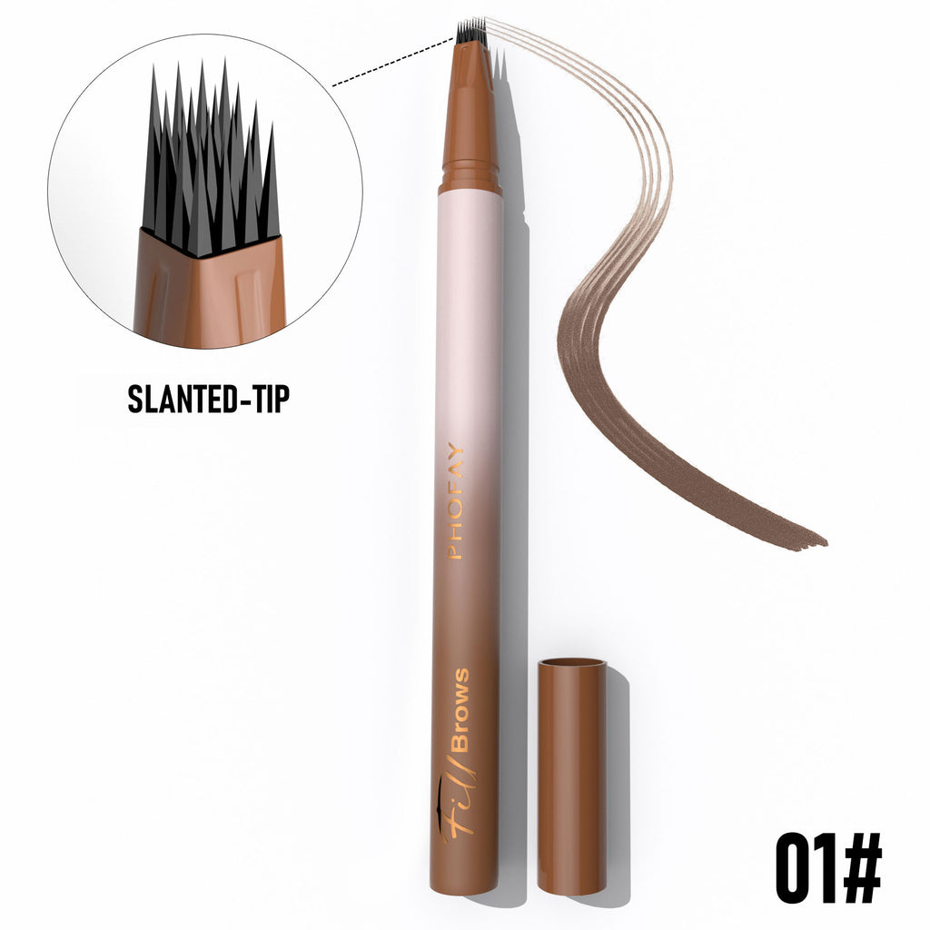Waterproof Eyebrow Pencil — Micro Precision, Long-Lasting | 4 Shades + Set — Prime Trend Market