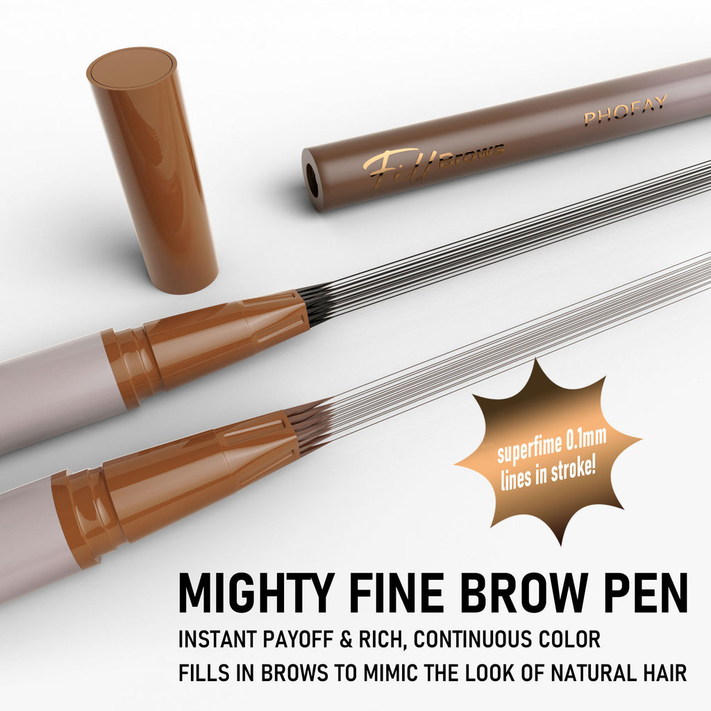 Waterproof Eyebrow Pencil — Micro Precision, Long-Lasting | 4 Shades + Set — Prime Trend Market