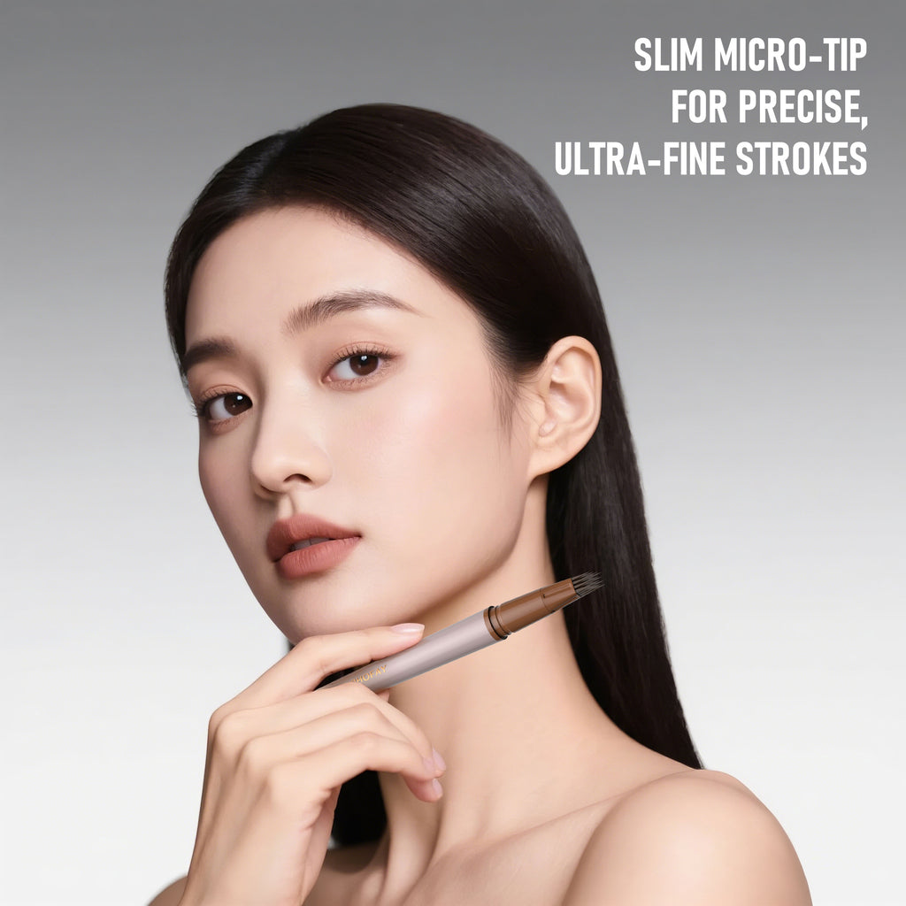 Waterproof Eyebrow Pencil — Micro Precision, Long-Lasting | 4 Shades + Set — Prime Trend Market