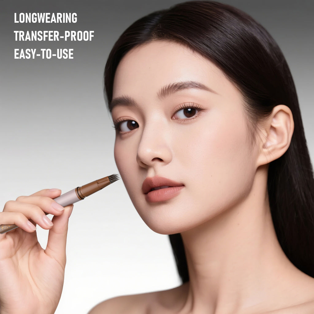 Waterproof Eyebrow Pencil — Micro Precision, Long-Lasting | 4 Shades + Set — Prime Trend Market