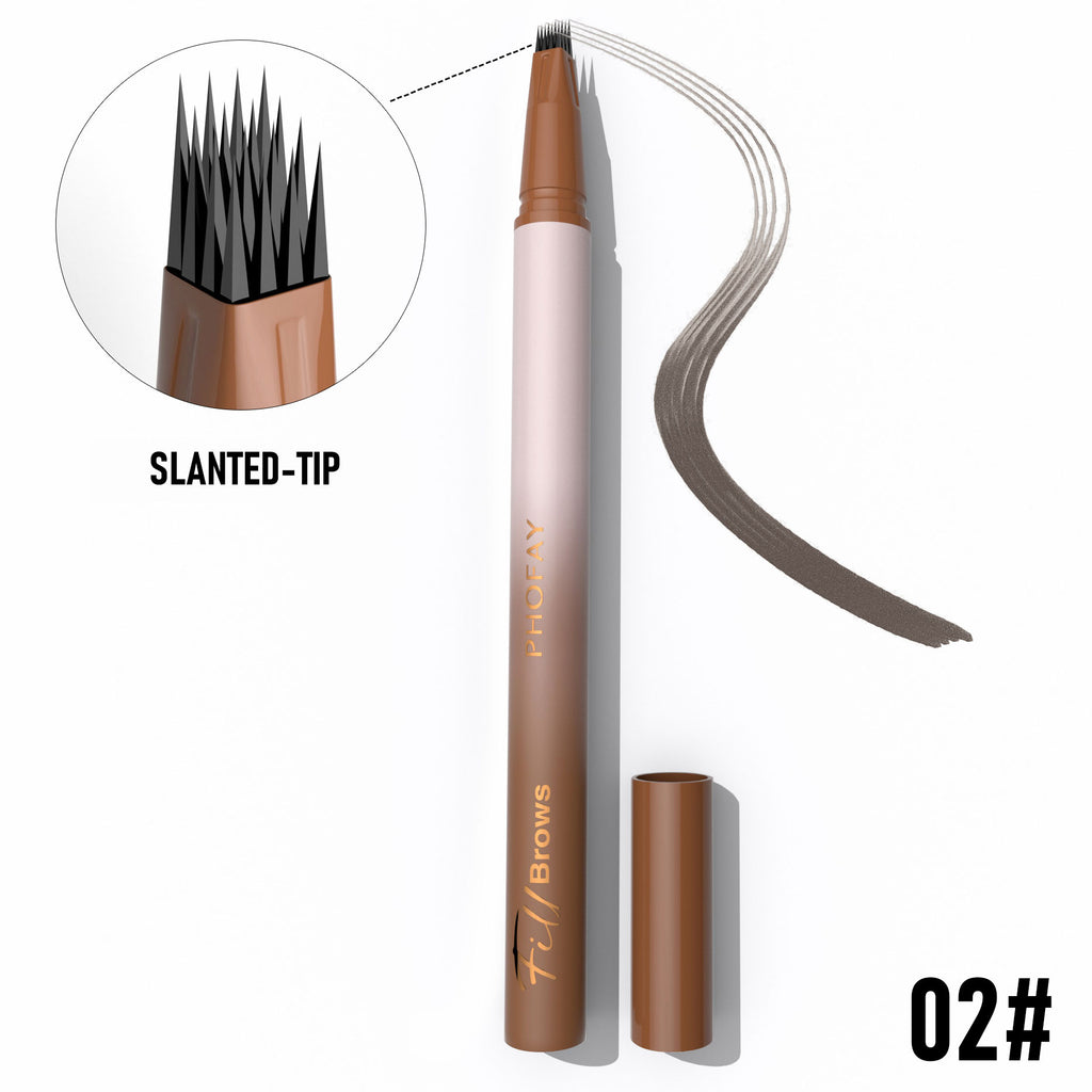 Waterproof Eyebrow Pencil — Micro Precision, Long-Lasting | 4 Shades + Set — Prime Trend Market