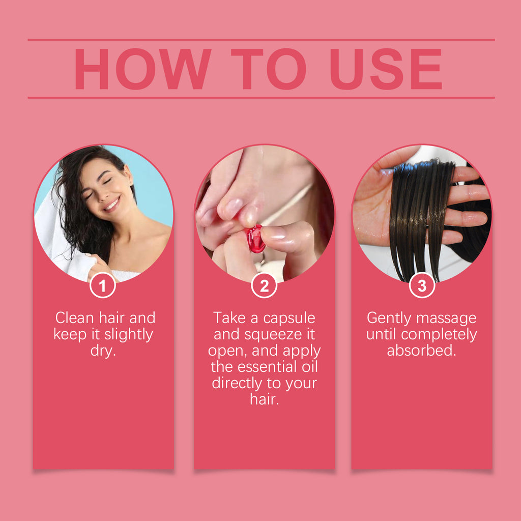 EELHOE Hair Oil Care Capsules — Frizz Control, Split End Repair & Shine Boost Hair Treatment — Prime Trend Market