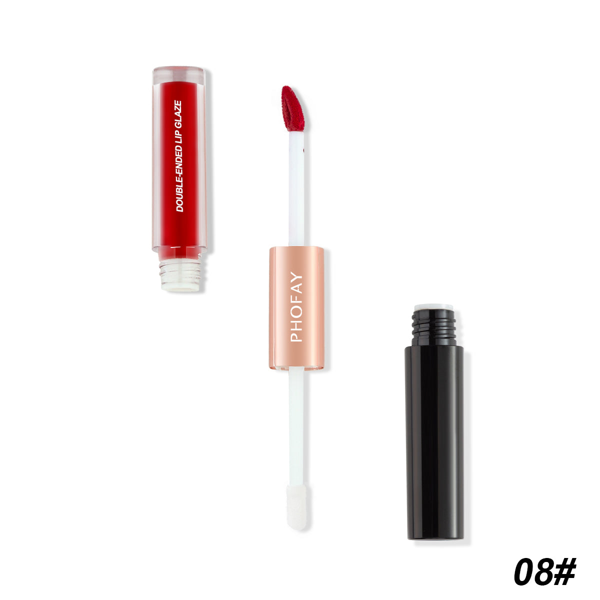 Double Head Non-Stick Lip Gloss — Long-Lasting Color & Glossy Finish | 9 Shades — Prime Trend Market