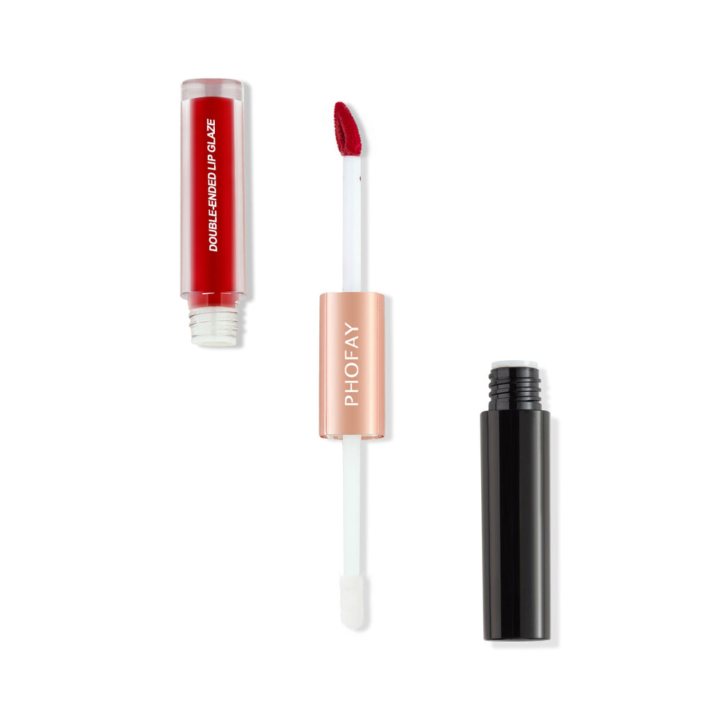 Double Head Non-Stick Lip Gloss — Long-Lasting Color & Glossy Finish | 9 Shades — Prime Trend Market
