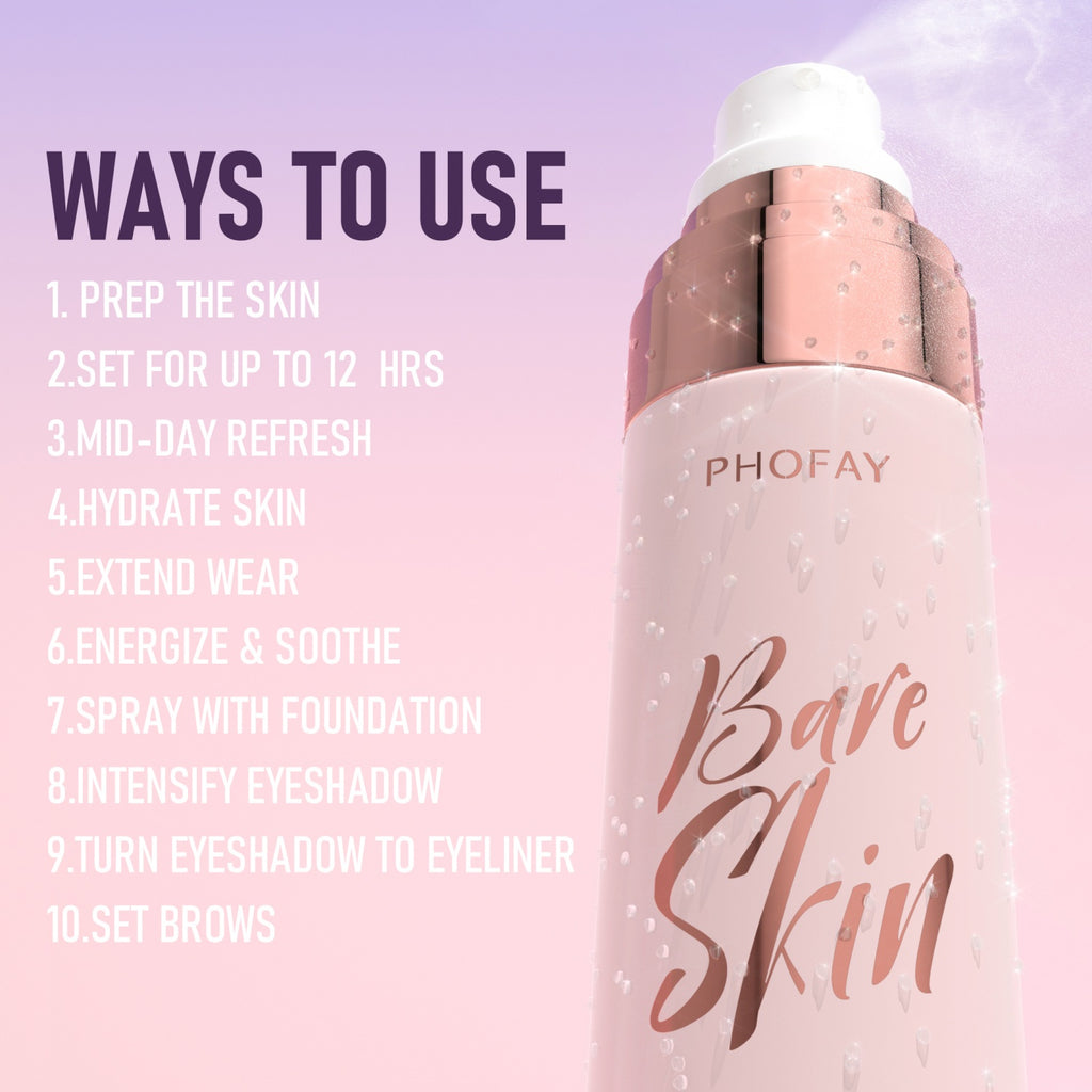 Moisturizing Makeup Setting Spray — 16HR Hold, Dewy Finish | 140g — Prime Trend Market