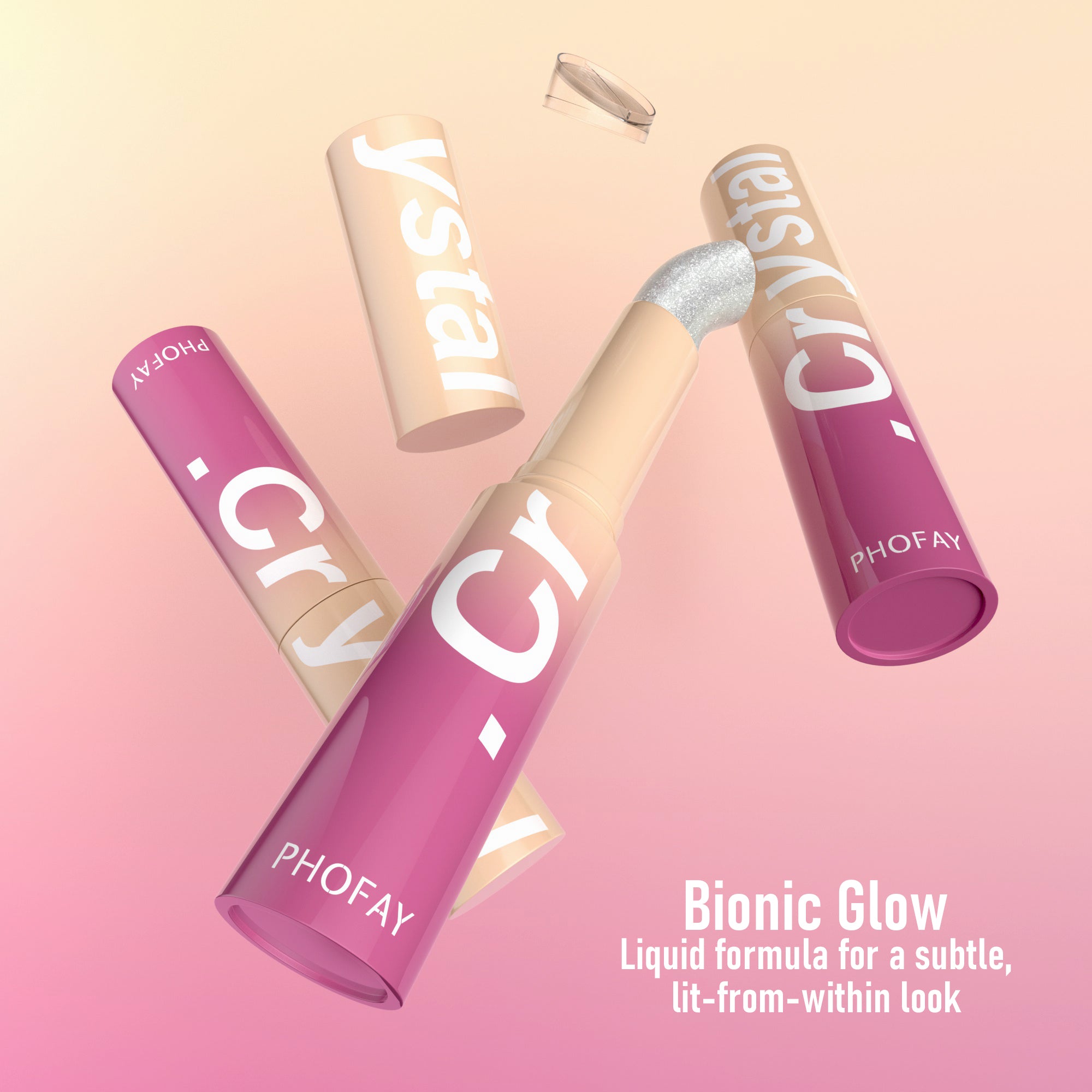 PHOFAY Crystal Jelly Highlight Stick — Dewy Glass Skin Glow — Prime Trend Market