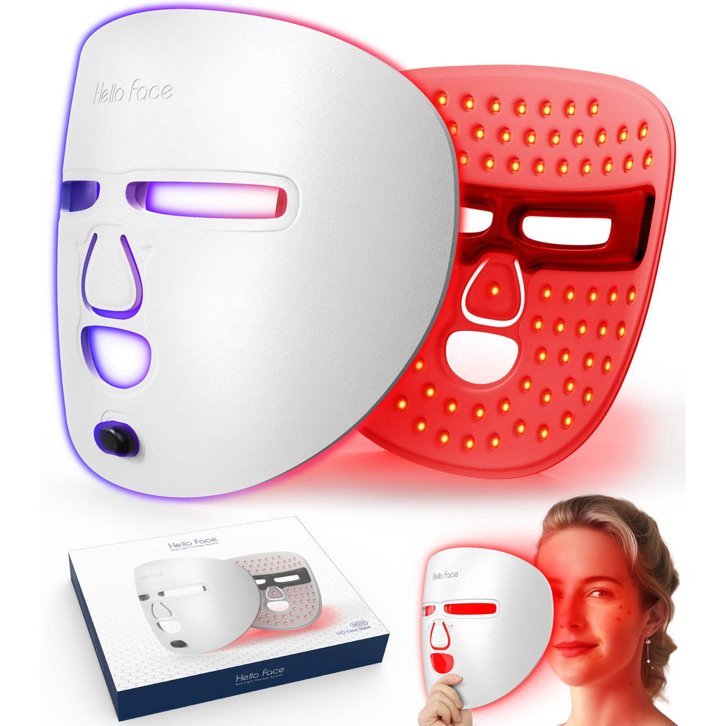 Glow & Lift Skincare Device Trio — LED Face Mask, EMS Wand & Eye Massager — Prime Trend Market