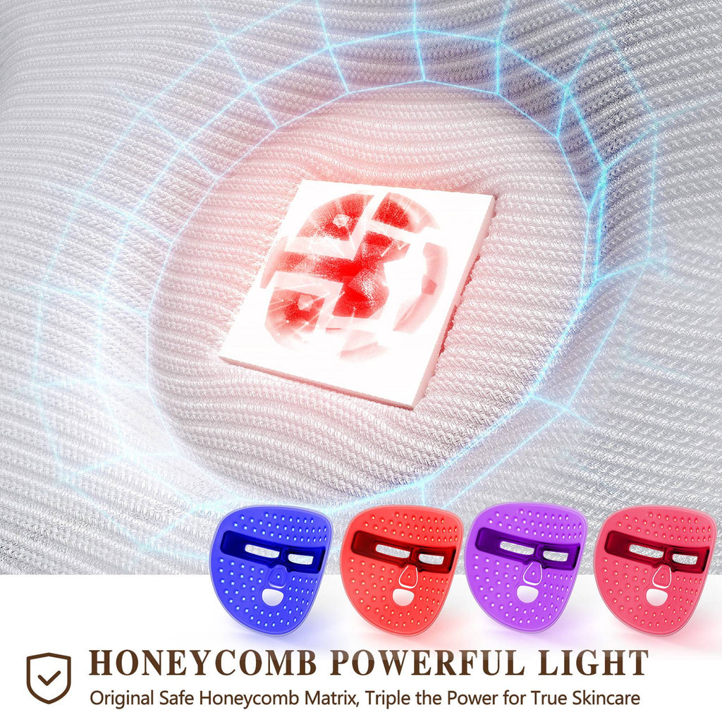 LED Red Light Therapy Face Mask — 3-Mode 336 LED Chips | Anti-Aging, Acne & Skin Rejuvenation — Prime Trend Market