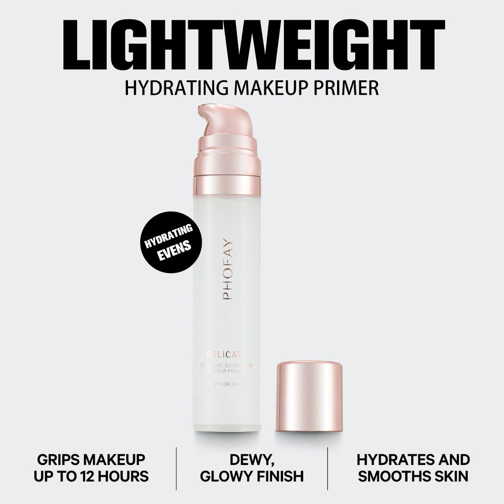PHOFAY Hydrating Makeup Primer — All-Day Hold with Glassy, Dewy Finish — Prime Trend Market