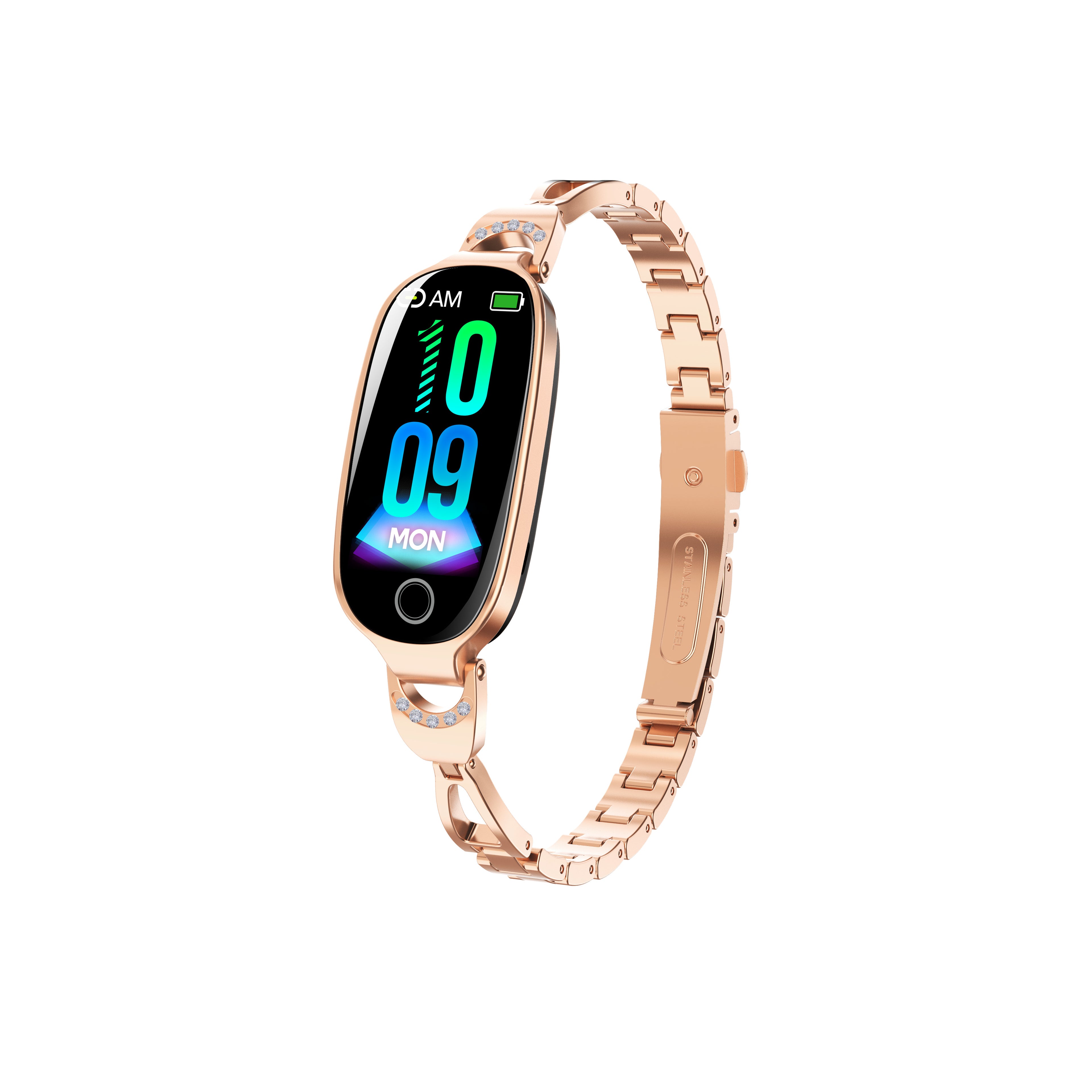 Luxury Women's Bling Smartwatch — Menstrual Cycle, Heart Rate, Remote Photography & More — Prime Trend Market