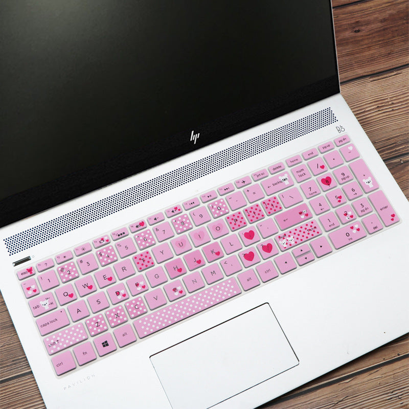 15.6" Laptop Keyboard Cover Protector | Silicone Film | 20+ Colors | Dust & Spill Protection — Eliza & Tuan