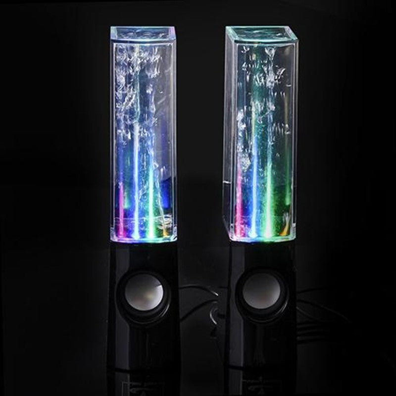 Dancing Water LED Speaker — Color-Synced Fountain Lights & 3D Surround Sound — Prime Trend Market