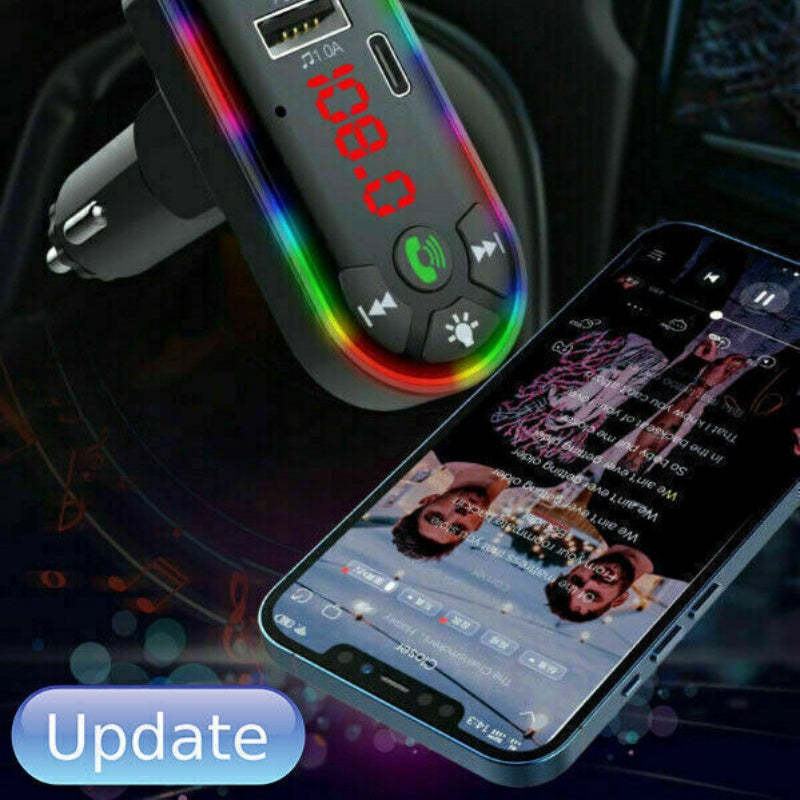 Car Bluetooth 5.0 FM Transmitter | MP3 Player | 3.1A Fast Charger | Radio Adapter — Prime Trend Market